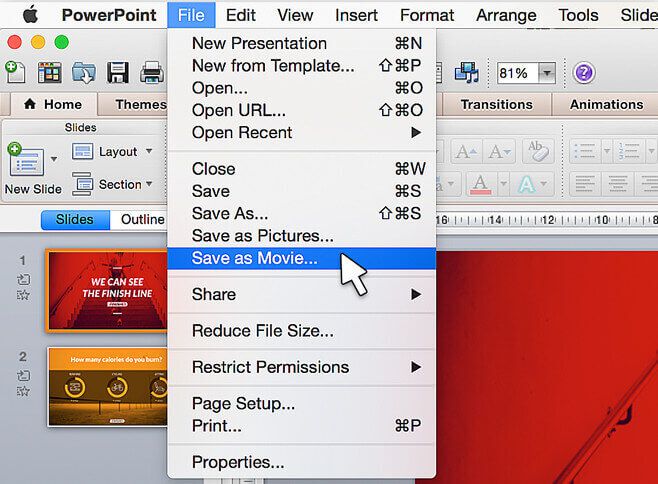 powerpoint for mac produces huge pdf